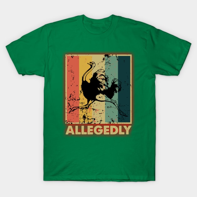 Vintage Allegedly T-Shirt by batinsaja